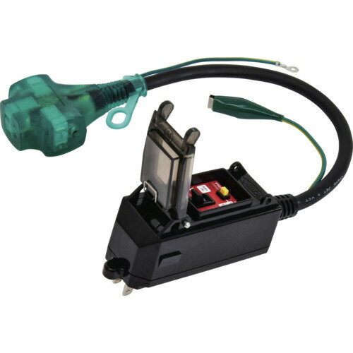 NICHIDO プラグインポッキンブレーカ 過負荷漏電保護兼用 0.42m 日動工業 工事 照明用品 コードリール ..