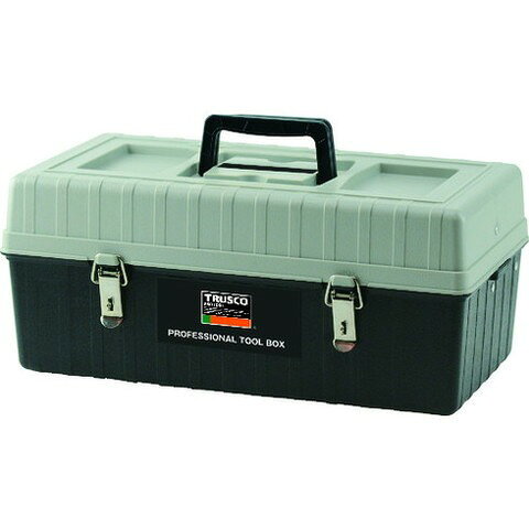 TRUSCO トラスコ 樹脂製エンジニアBOX 420mm PE420BK(代引不可)【送料無料】