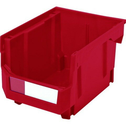 TRUSCO トラスコ スタッキングコンテナ 6.6L レッド TSC239R(代引不可)