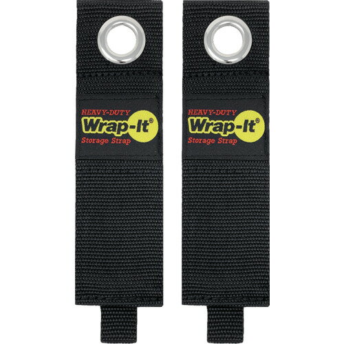WrapーIt フック付ストラップHEAVYーDUTY 13インチ(2本入り) JJAAMM社 工事 照明用...