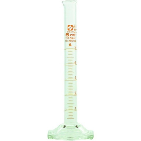 SIBATA メスシリンダー スーパーグレード 5mL 235205(代引不可)