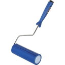 TRUSCO トラスコ クリーンルーム用粘着ローラー6インチ用ハンドル 粘着ローラー青1巻付 2重袋入 CNR6HB(代引不可)