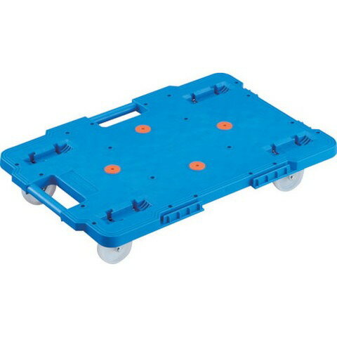 TRUSCO トラスコ 連結式ルートバン 615X415 ナイロン車輪 青 MPB600NB(代引不可)(4.0)