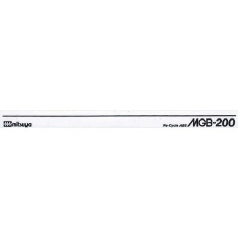 ミツヤ マグネットバー200MM 白 M25348 MGB200WH(代引不可)