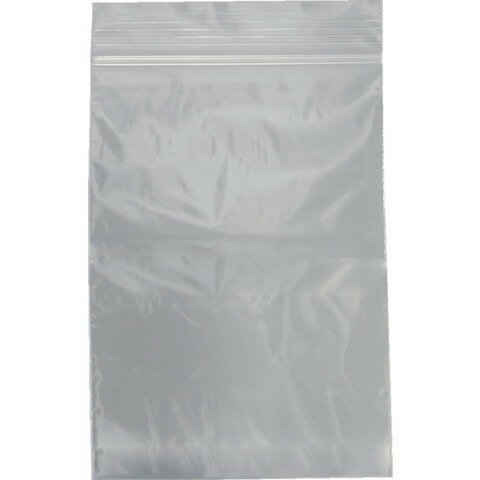 TRUSCO トラスコ チャック付ポリ袋 0.08mm厚 140x100mm 200枚入 TCBE8ATM(代引不可)