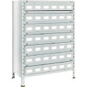 TRUSCO トラスコ 軽量棚 875X450X1200 スチール引出 小X42 ネオグレー 43X808A7 組立品 組立設置不可(代引不可)【送料無料】