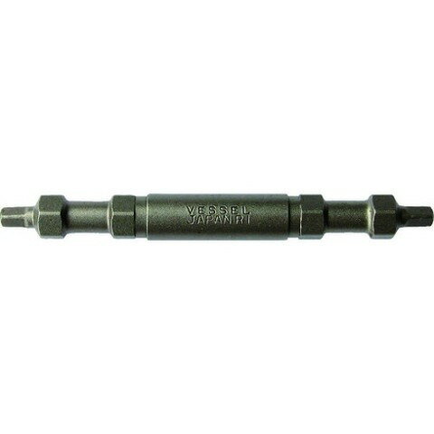 ベッセル スクエア両頭ビット2本組 A14 SQ1×65mm A14SQ1065(代引不可)