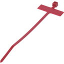 パンドウイット 旗型タイプナイロン結束バンド 赤 (1000本入) PLM1MM2(代引不可)【送料無料】