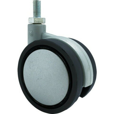 SAMSONG デザイン双輪キャスター「Eva」 ネジ 自在 75mm EVAT75(代引不可)