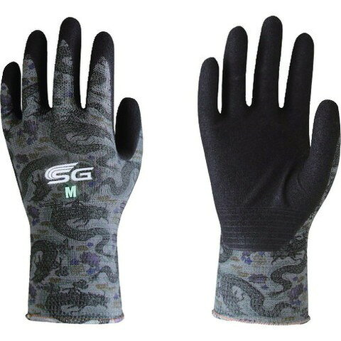 トワロン ニトリル背抜キ手袋 SG-A047 ドラゴングレー M SGA047M(代引不可)