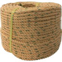 【商品詳細】●強力なポリエチレンの特性を生かし作業性をアップさせる為にエステル糸を混ぜ、軽量・強力・作業性が良いロープです。●箱入りの為、ロープが汚れません。●約1m毎に緑の糸印がり、切売りの際に便利です。●一般作業などの各種結束など。●色：黄●線径(mm)：16●長さ(m)：200●包装形態：バンド掛巻●3つ打材質／仕上●ポリエチレン、ポリエステル混撚JANコード 4903599110203【代引きについて】こちらの商品は、代引きでの出荷は受け付けておりません。【送料について】北海道、沖縄、離島は送料を頂きます。