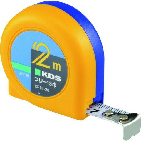 【商品詳細】●引っ掛け測定、押付け測定両方に使える移動爪です。●フリー丸型コンベックスの基本型、コンパクトタイプです。●あらゆる寸法測定に。●テープ長さ(m)：2●テープ幅(mm)：13●水平保持(m)：1.2●0点補正移動爪：○●ショックアブソーバー付：×●ヨンゴーゴーピッチ表示：○●爪仕様：0点補正移動爪●本体寸法(mm)：48×48×21●目盛仕様：JIS1級メートル目盛●標準張力(N)：-●ベルトフックなし●フリータイプ●片面目盛●減速ボタン：なし●ブリスターパック入材質／仕上●テープ:スチール●ばね:スチール●ケース:ABS樹脂注意●パック包装と個箱は包装形態が異なるだけで製品仕様は同じです。JANコード 4954183100490【代引きについて】こちらの商品は、代引きでの出荷は受け付けておりません。【送料について】北海道、沖縄、離島は送料を頂きます。