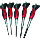 RACODON R-BALL STSハンドル付 センターポンチ 5本セット 8555STSS(代引不可)【送料無料】