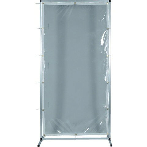 TRUSCO トラスコ アルミ製衝立 透明防炎タイプ W2000XH2000 AF2020TM 組立品 組立...