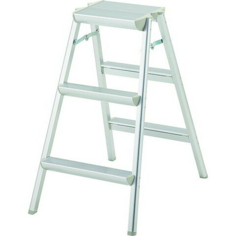 ハセガワ 天板幅広アルミ踏台 SEW型 3段 SEW8A(代引不可)【送料無料】