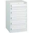 TRUSCO トラスコ LVR型キャビネット 392X412XH660 引出6段 W LVR662W(代引不可)【送料無料】