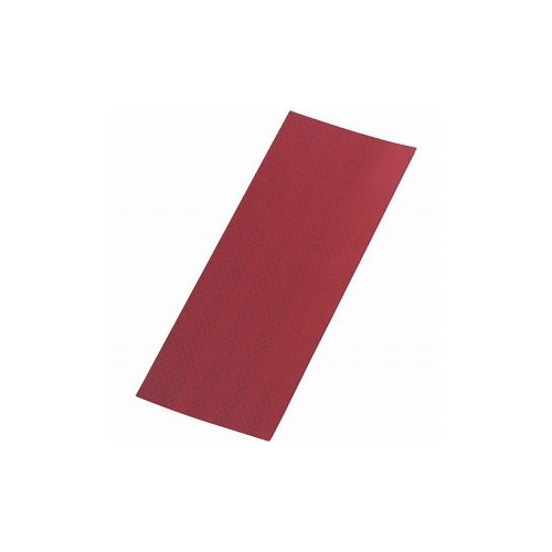 緑十字 3Mカプセルプリズム型高輝度反射シート 赤 SL90-R 90×250mm 390006 標識・標示 安全標識(代引不..