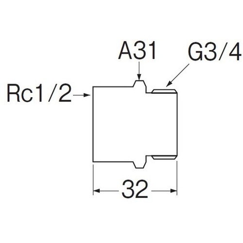 SANEI ブッシング T25-51-20X13 SANEI(株) 管工機材 給水設備用継手(代引不可)