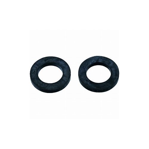 【商品スペック】■特長・混合栓の本体と偏心管の接続部用パッキンです。・混合栓の左右のナットを交互に少しずつゆるめて取り外し、逆の手順で取り付けます。■用途■仕様・内径(mm)：14・外径(mm)：24・色：黒・厚さ(mm)：3■仕様2■材質...
