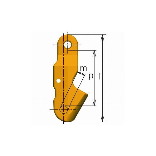 【商品スペック】■特長■用途・チェーン長さ調節用フック。■仕様・基本使用荷重(t)：1.5・チェーン線径(mm)：7・適合チェーン線径(mm)：7・寸法(mm)b：36.5・寸法(mm)l：99.5・寸法(mm)m：8.8・寸法(mm)p：63・寸法(mm)r：27.5・使用荷重(t)：1.5■仕様2■材質／仕上・合金鋼■セット内容／付属品■注意【代引きについて】こちらの商品は、代引きでの出荷は受け付けておりません。【送料について】北海道、沖縄、離島は別途送料を頂きます。