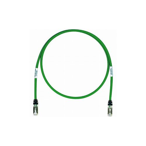 パンドウイット CAT6A/CAT6 シールドパッチコード 6m 緑 STP6X6MGR STP6X6MGR パンドウイットコーポレ..