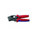 KNIPEX 9753-09 ワイヤーエンドスリーブ圧着ペンチ 2868495 KNIPEX社 電設工具 圧着工具(代引不可)【送料無料】