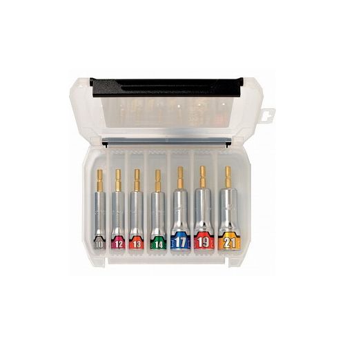 KTC インパクトドライバ用ソケットビットセット 難攻不落 [7点] TBZP637 京都機械工具(株) ソケットレ..