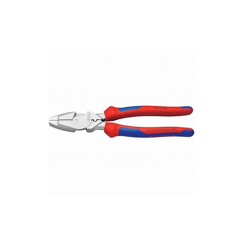 KNIPEX 架線工事用強力ペンチ圧着付 0915-240 KNIPEX社 プライヤー・ニッパ・ピンセット ペンチ(代引不可)【送料無料】