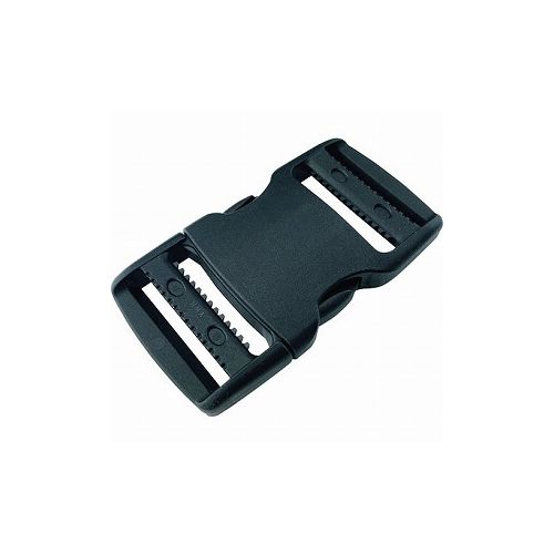 ユタカメイク 平ベルト金具 サイドリリースバックル アジャスト型 38mm幅用 (1個入リ) JYA-338 (株)ユタカメイク 梱包結束用品 結束バンド(代引不可)