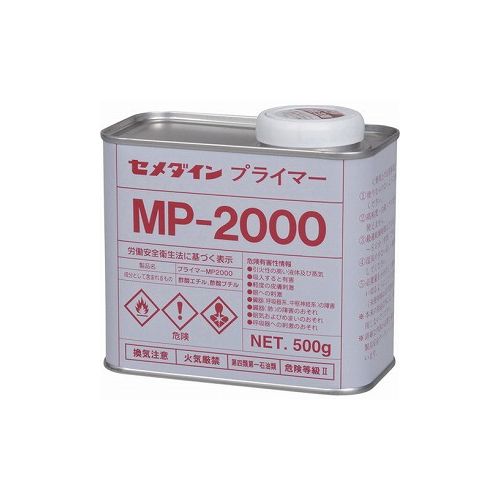 【商品スペック】■特長・弊社製各種シーリング材に共通で使用できる、2液シーリング用共通プライマーです。・幅広い被着体に優れた接着性を有します。・非黄変タイプです。・JSIA　F☆☆☆☆　認定品です。・キシレン・トルエンを含んでいません。■用途・適用シーラント:S700NB、POSシールタイプ2、S750NB、ポリシールN、超耐候S−525、POSシールサイディング2、S−528、ノンブリードワン■仕様・色：淡黄色透明・容量(g)：500・容量(g)500■仕様2・2液シーリング用・缶タイプ■材質／仕上・主成分:酢酸エチル■セット内容／付属品■注意【代引きについて】こちらの商品は、代引きでの出荷は受け付けておりません。【送料について】北海道、沖縄、離島は別途送料を頂きます。