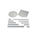 光 アクリル円形 50mm丸×2mm 透明 KA-500 (株)光 標識・標示 サインプレート(代引不可)(4)