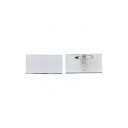 緑十字 角型名札 角名札-30 30×60mm(台紙28×60mm) 両用クリップ付 298030 文房具 名札(代引不可)
