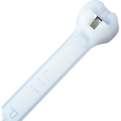 パンドウイット ステンレス爪ロック式ナイロン結束バンド ナチュラル 幅3.6mm 長サ...