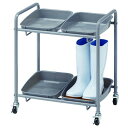 KAWAJUN 2段シューズラック4 BEA013 オフィス 住設用品 オフィス 住設用品 オフィス家具 シューズボックス(代引不可)【送料無料】