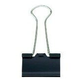 【商品スペック】特長●ダブルクリップです。用途仕様●色：ブラック●とじ枚数：コピー用紙約90枚●サイズ種別：中●口幅：25mm仕様2材質／仕上●スチールセット内容／付属品注意【代引きについて】こちらの商品は、代引きでの出荷は受け付けておりません。【送料について】北海道、沖縄、離島は別途送料を頂きます。