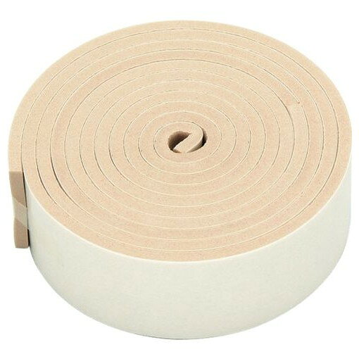 【商品スペック】特長●机や家具の角、危険箇所にはぶつかる前に貼るだけで簡単コーナークッションです。用途●衝突対策に。仕様●色：茶●幅(mm)：35●長さ(m)：2●厚さ(mm)：3.5仕様2●長さ2m材質／仕上●発泡ポリエチレン●アクリル系粘着剤セット内容／付属品注意【代引きについて】こちらの商品は、代引きでの出荷は受け付けておりません。【送料について】北海道、沖縄、離島は別途送料を頂きます。