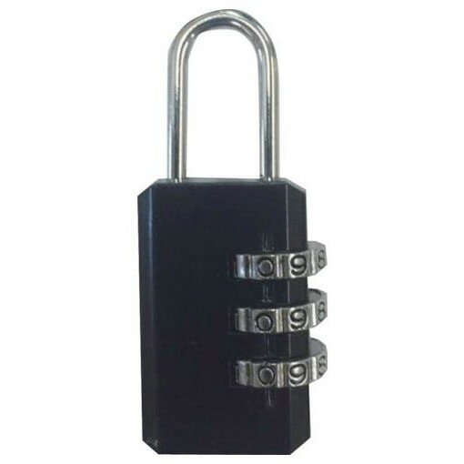 【商品スペック】特長●簡易式のミニロックです。用途仕様●色：ブラック●ダイヤル：3桁●幅(mm)：24●ツル径(mm)：2.75仕様2材質／仕上●本体：亜鉛ダイカスト●ツル：鉄セット内容／付属品注意【代引きについて】こちらの商品は、代引きでの出荷は受け付けておりません。【送料について】北海道、沖縄、離島は別途送料を頂きます。