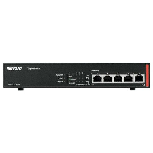 バッファロー 法人向ケ Giga対応 Layer2 アンマネージスイッチ 5ポート BSGU2105P 電子機器 電子機器 電設配線部品 LANケーブル(代引不可)【送料無料】