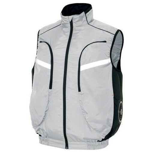 アイトス 物流作業対応型空調服ベスト(空調服TM) シルバー LL AZ50195003LL 環境改善用品 環境改善用品..