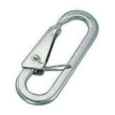 水本 ステンレス スナップフック C型 長サ82mm C6 金物 建築資材 金物 建築資材 建築金物 荷役金具(代..