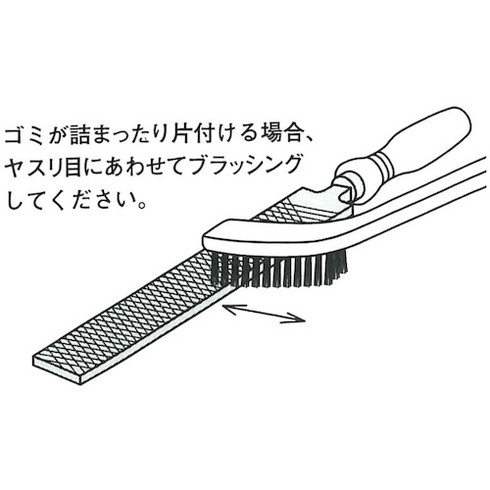 ツボサン ヤスリブラシ 小小 BRS205 電動 油圧 空圧工具 電動 油圧 空圧工具 研削...