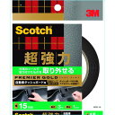 3M スコッチ 超強力両面テープ プレミアゴールド 自動車ダッシュボード用 15mm×3m(代引不可)