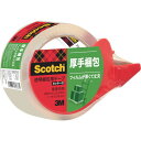 3M 透明梱包用テープ315DSN 48mmX50m重量物梱包用 カッター付(代引不可)(3)