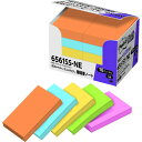 3M ポスト イット 強粘着 75X50mm 90枚X10パッド 5色混色(代引不可)