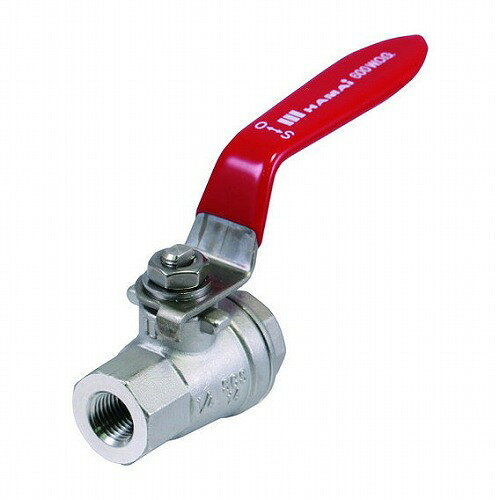 ハマイ ステンレス製禁油処理ボールバルブ(フルボア) 呼ビ径A15 ハマイ TSS3015RC 工事 照明用品 管工機材 バルブ(代引不可)【送料無料】