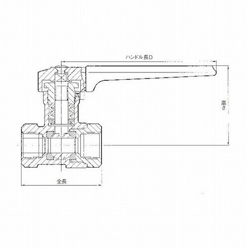 ハマイ 本格的スチーム用 黄銅製ボールバルブ ハマイ RBS7720RC 工事 照明用品 管工機材 バルブ(代引不可)【送料無料】