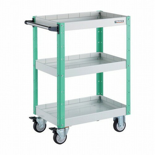 TRUSCO �ġ���若�� ��������若�� 600X400XH880 ����3�� ���쥿����� �ۥ磻��/��󥰥��꡼�� TRUSCO EGW963F3UWYG ...