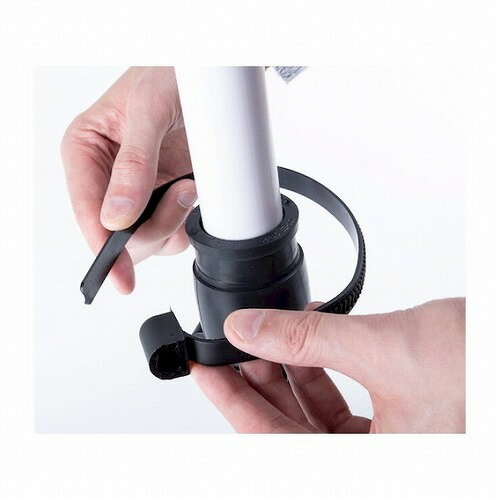 HCL 樹脂製ホースバンド Ezyclamp 手締メタイプ 締付径25.0~100.0mm ナイロン66 HCL PWD13100WGPA66BK 園芸用品 ホース 散水用品 ホースバンド(代引不可)【送料無料】