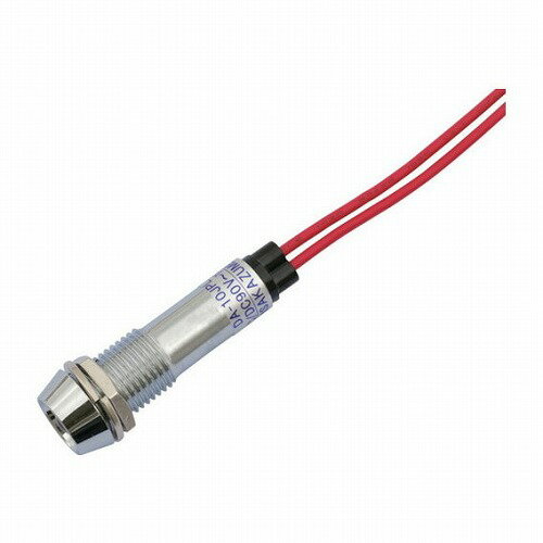 サカズメ LED表示灯 DA-10JPL (AC/DC100V接続)Φ10 赤 サカズメ DA10JPLACDC100VR 電子機器 電気 電子部..