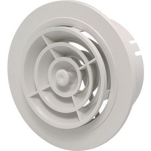 JAPPY 換気用樹脂製レジスター 100Φ 丸型 JAPPY JMP100WG 金物 建築資材 建築金物 点検口 給排気口 投入口(代引不可)